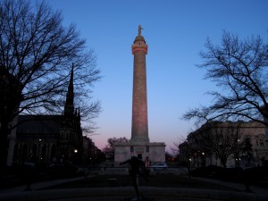 Washington Monument Baltimore