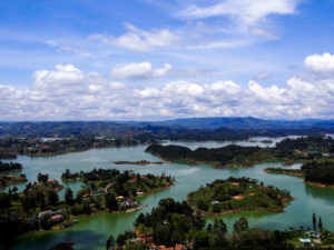 Guatape, Colombia Lakes